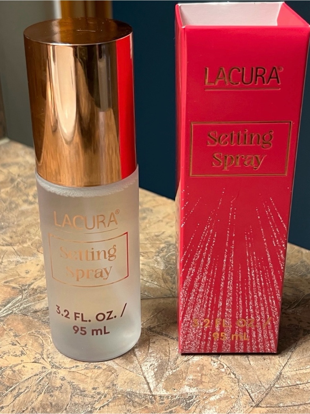 Lacura Rose Gold Cap Setting Spray - Clear Finish 2 for $12